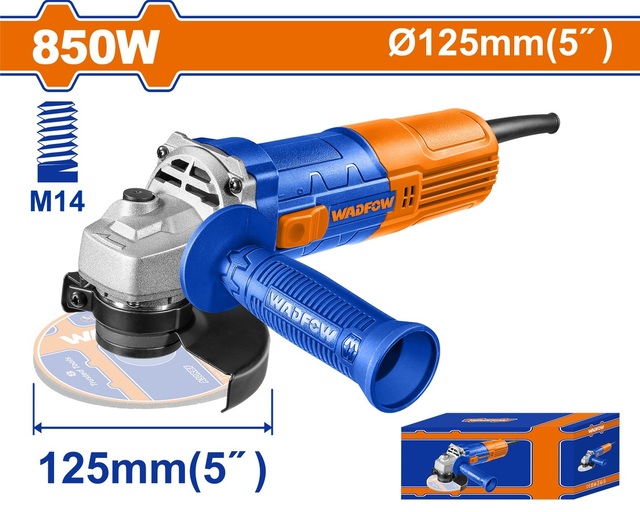 WADFOW Angle grinder 850W / 125mm (WAG15851)