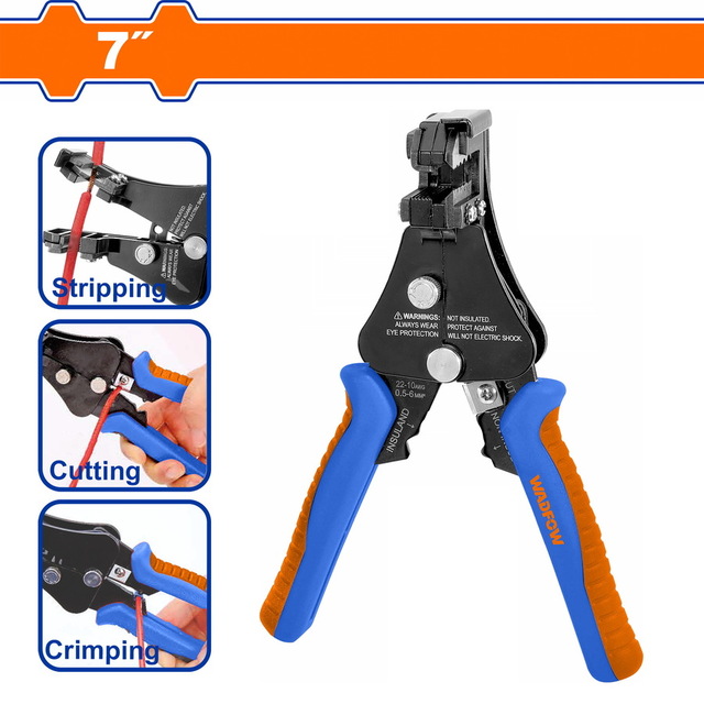 WADFOW Automatic wire stripper 178mm (WBQ9601)