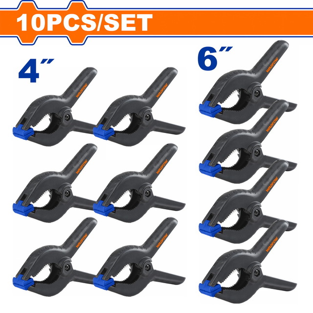 WADFOW 10 Pcs spring clamp set (WCZ5510)