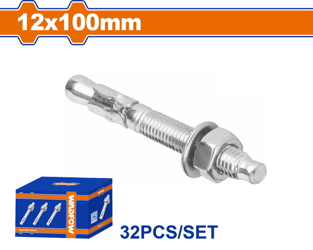 WADFOW ΒΙΣΜΑΤΑ ΜΕΤΑΛΛΙΚΑ ΓΑΛΒ. EXPRESS 12 Χ 100 32ΤΕΜ (WDQ2544)