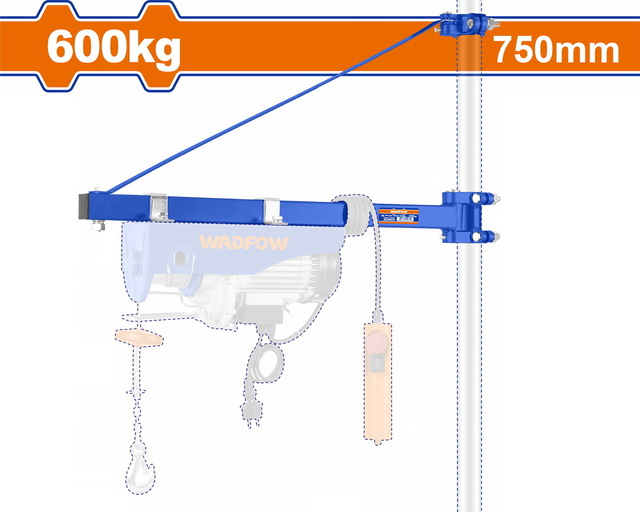 WADFOW Rotary Hoist Frame 750mm / 600Kg (WETS1A01)