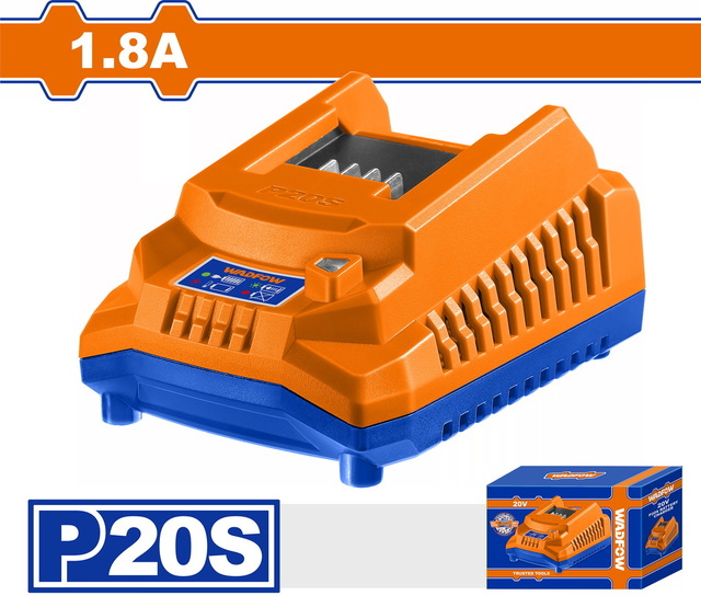 WADFOW P20S Lithium-Ion battery charger 20V (WFCP518E)