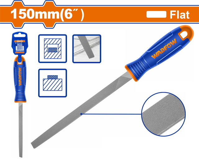 WADFOW Flat steel file 6