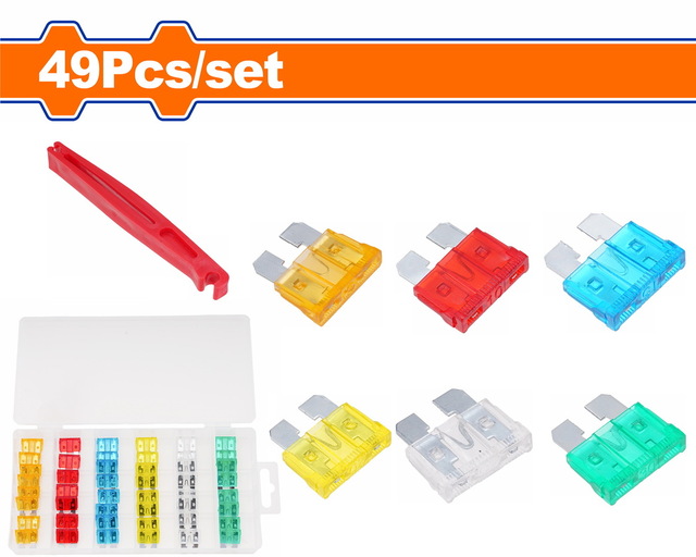 WADFOW 49 Pcs car fuse set (WFY1B01)