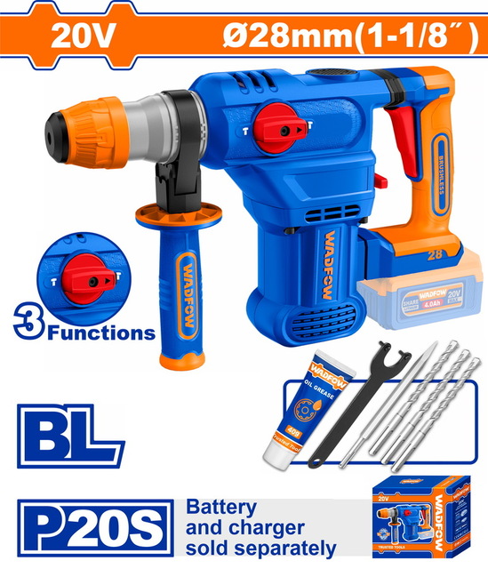 WADFOW Cordless rotary hammer (WLM25286)