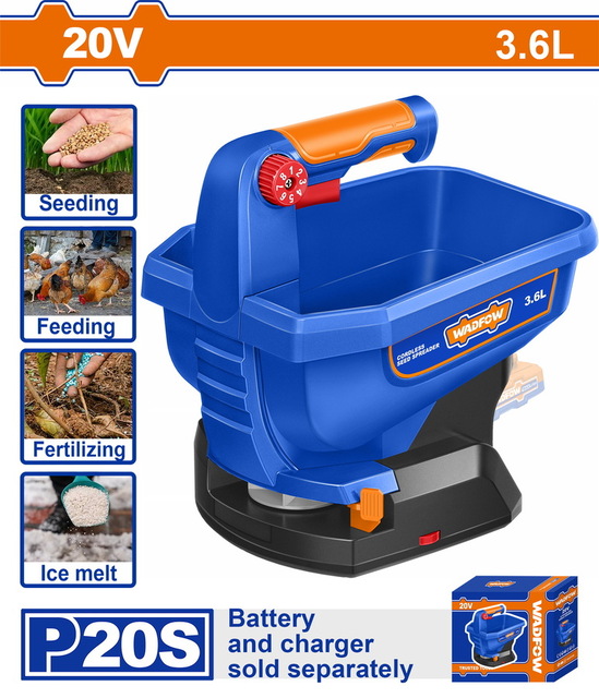 WADFOW Cordless seed spreader (WLSS1520)