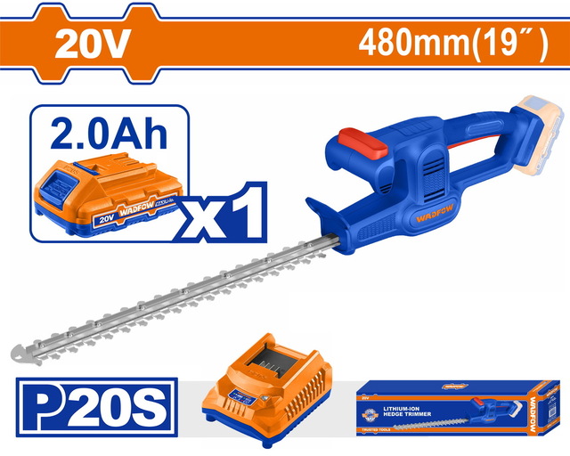 WADFOW ΨΑΛΙΔΙ ΜΠΟΡΝΤΟΥΡΑΣ ΜΠΑΤ. Li-ion 20V / 2Ah / 1 ΜΠΑΤ (WLYP5181E)