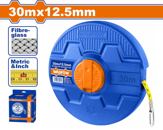 WADFOW  Fibreglass measuring tape 30m (WMT2530)