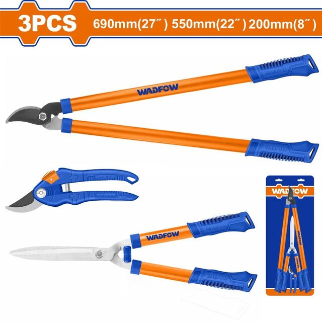 WADFOW 3 Pcs Garden shears set (WPR3E03)