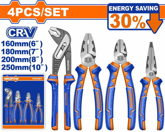 WADFOW 4 Pcs pliers set (WPS0624)