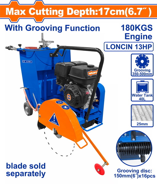 WADFOW Gasoline floor saw and grooving machine (WRCM2A18)