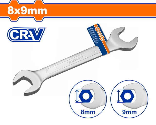 WADFOW Double open end spanner 8 Χ 9mm (WSA2302)