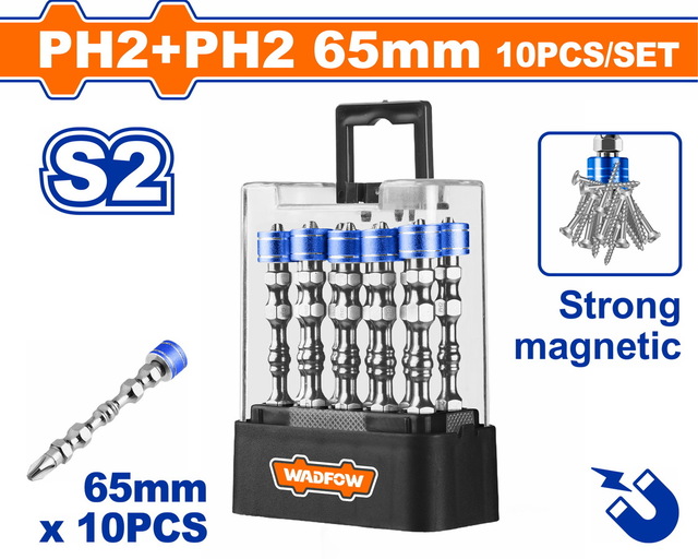WADFOW Strong magnetic screwdriver bits set (WSV3B01)
