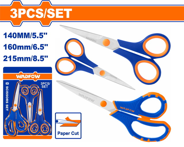 WADFOW Scissors set 3pcs (WSX4633)