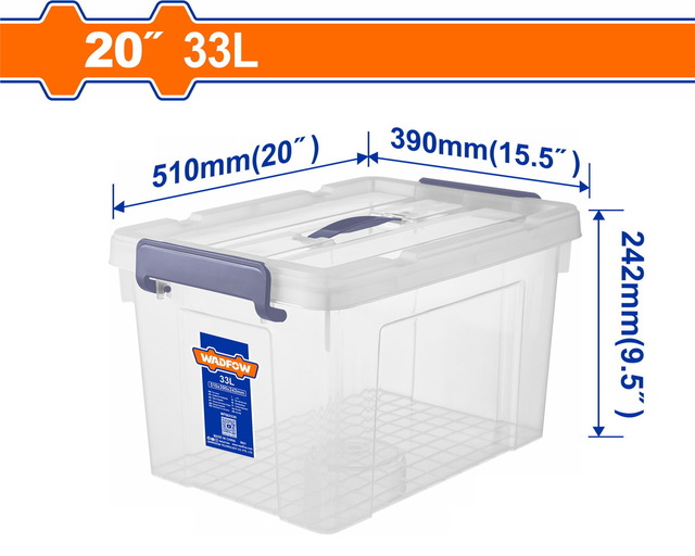 WADFOW Plastic storage box 20