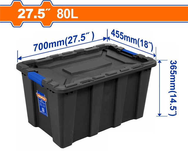 WADFOW Plastic storage container 27.5