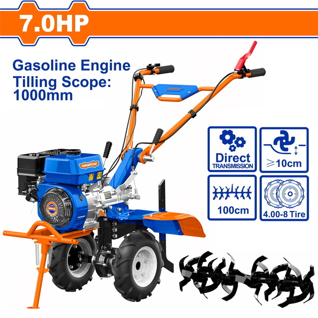 WADFOW Gasoline tiller 212cc / 7HP / 100cm (WTL2A100)