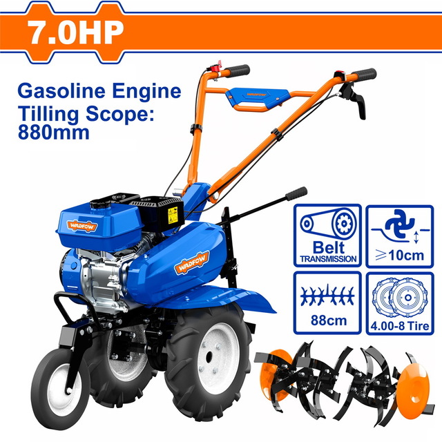 WADFOW Gasoline tiller 212cc / 7HP / 88cm (WTL2A75)