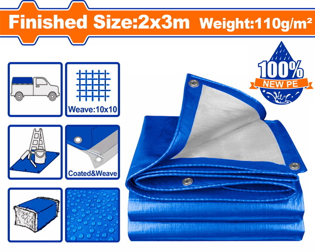 WADFOW ΜΟΥΣΑΜΑΣ ΑΔΙΑΒΡΟΧΟΣ 110gr/m2 2X3m (WTQ1123)