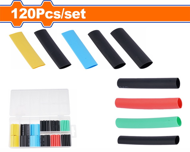 WADFOW 120 Pcs heat shrink tubing assortment (WUR1B01)