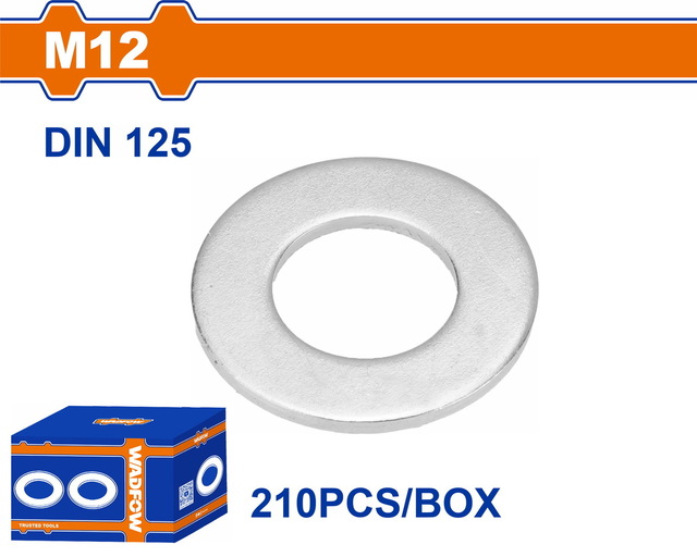 WADFOW Washers DIN125 12mm 210pcs (WVWB515)