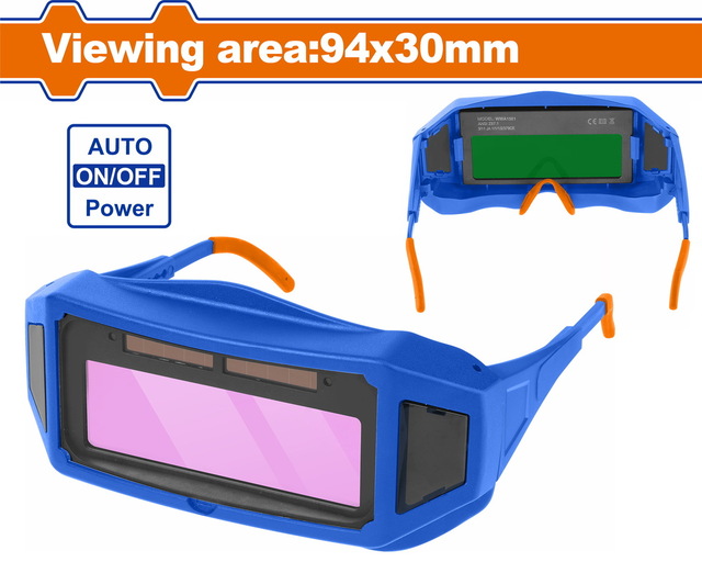WADFOW Auto-darkening welding glasses 94 X 30mm (WWA1501)