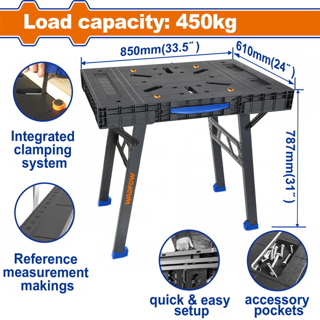 WADFOW Versatile worktable  850X610X90mm (WWE1535