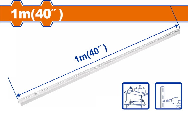 WADFOW Shelf Track 1m (WZJ9301)