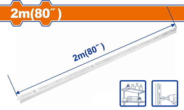 WADFOW Shelf Track 2m (WZJ9303)