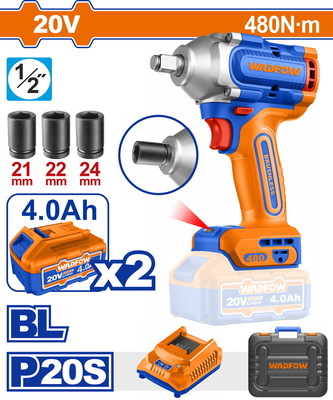 WADFOW Cordless impact wrench (WCD1B483E)