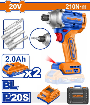 WADFOW Cordless impact driver (WCD2B21E)