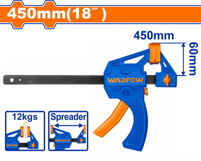 WADFOW Quick bar clamps 18" / 60X450mm (WCP4318)