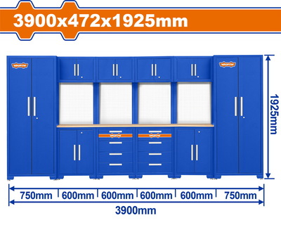 WADFOW Heavy-duty modular garage cabinets (WCS3A10)