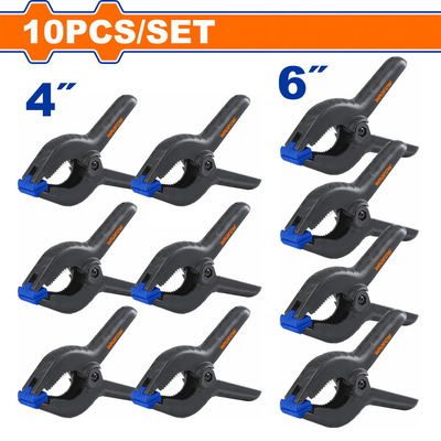 WADFOW 10 Pcs spring clamp set (WCZ5510)