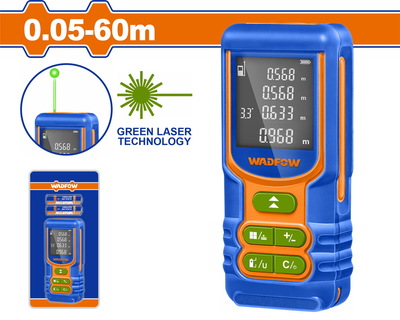 WADFOW ΜΕΤΡΗΤΗΣ ΑΠΟΣΤΑΣΕΩΝ LASER 60m (WDL1526)