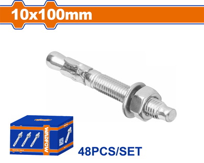 WADFOW ΒΙΣΜΑΤΑ ΜΕΤΑΛΛΙΚΑ ΓΑΛΒ. EXPRESS 10 Χ 100 48ΤΕΜ (WDQ2534)