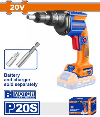 WADFOW Cordless drywall screwdriver (WDS20428)