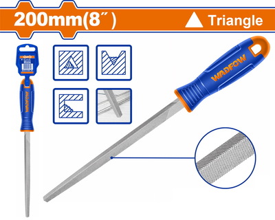WADFOW ΛΙΜΑ ΤΡΙΓΩΝΗ 8" / 200mm (WFE7858)