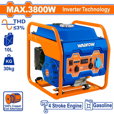 WADFOW Inverter gasoline generator 3.800W (WGEAB06)