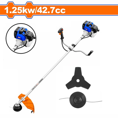 WADFOW Gasoline grass trimmer and bush cutter 42.7cc / 2HP (WGM1543)