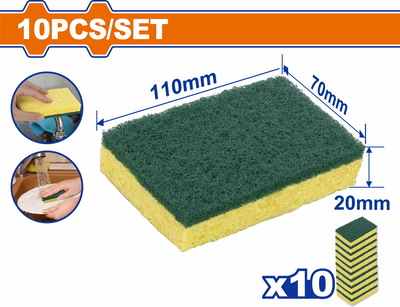 WADFOW Grout Sponge 11 Χ 7 Χ 2cm 10pcs (WGSP2901)