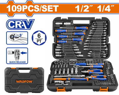 WADFOW ΕΡΓΑΛΕΙΟΘΗΚΗ ΜΕ 109ΤΕΜ ΕΡΓΑΛΕΙΑ (WHS2109)