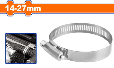 WADFOW American type hose clamp 14-27mm 20pcs (WHU2901)