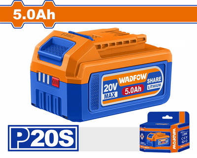 WADFOW ΜΠΑΤΑΡΙΑ Li-ion 20V / 5Ah (WLBP550E)