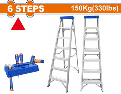 WADFOW Single side ladder 6+1 steps (WLD2H06)
