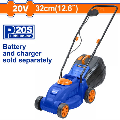 WADFOW Lithium-ion lawn mower 20V / 32cm without batteries and charger (WLKP530)