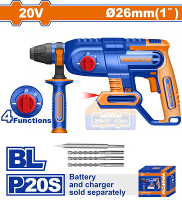 WADFOW Cordless rotary hammer (WLM1526)