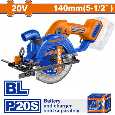 WADFOW Cordless circular saw (WLWP5630)