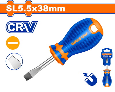 WADFOW Slotted screwdriver SL5.5 X 38mm (WSD1251)