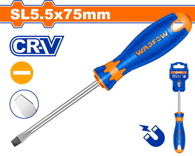 WADFOW Slotted screwdriver SL5.5 X 75mm (WSD1253)